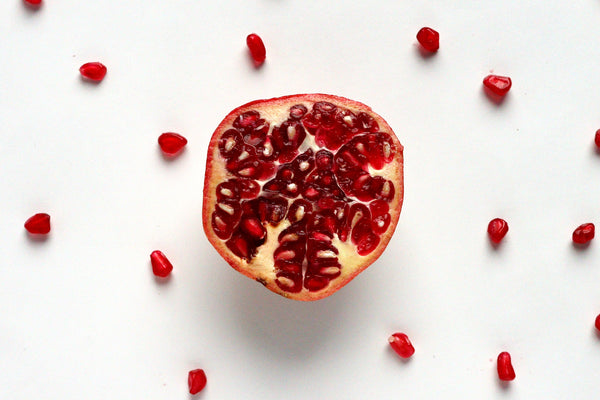 Discover the power of pomegranate for skincare. Learn about its benefits against sun damage, aging, wound healing, and promoting a radiant glow. Embrace this superfruit with Khalm Skincare. 